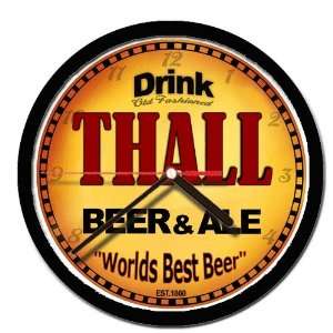  THALL beer and ale cerveza wall clock 