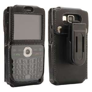 At&T Samsung I607 Blackjack Snap On Leather Case With Clip 