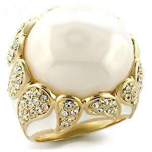  Jewelry   The Milky Golden CZ Ring SZ 7 Jewelry