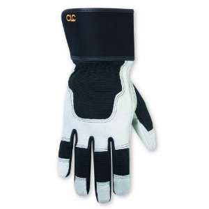 Custom Leathercraft 265XL Work Gloves with Suede Palm Safety and Cuff 
