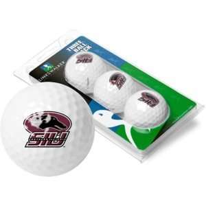  Southern Illinois Salukis NCAA 3 Golf Ball Sleeve Pack 