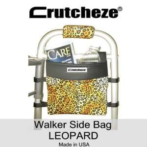  Crutcheze Leopard Print Walker Bag