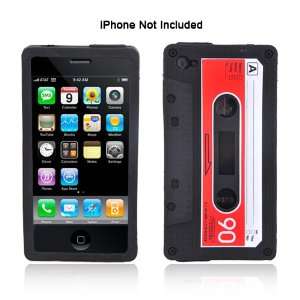  Black Cassette Tape Case for iPhone 4 