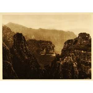  1925 Tepoztlan Morelos Mexico Hugo Brehme Photogravure 