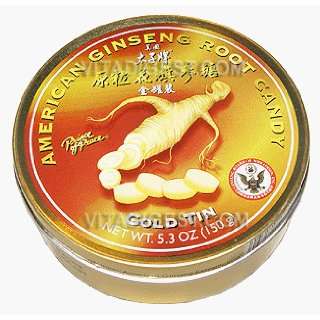 American Ginseng Root Candy, 5.3 oz GoldTin