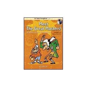  Meet the Great Masters Book With CD Bb Tenor Saxophone 