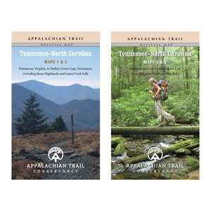  Appalachian Trail Maps Tennessee & North Carolina Book 