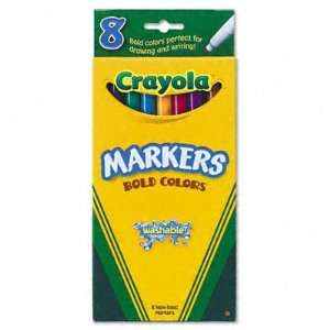  Washable Markers Fine Point Bold Colors 8/Set Case Pack 4 