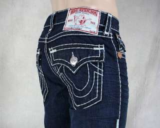 True Religion Jeans Mens Billy Super T Broken Trail  