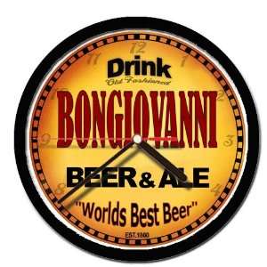  BONGIOVANNI beer and ale cerveza wall clock Everything 