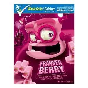 Franken Berry Monster Cereal 9.6 oz Box  Grocery & Gourmet 