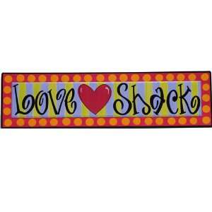  Tumbleweed Love Shack 32 Inch Wooden Sign Plaque