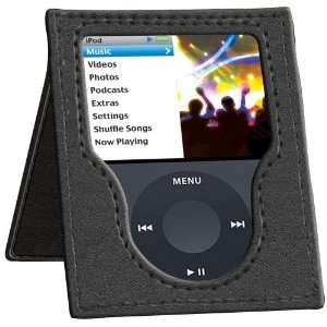 Tec Protective Leather Carrying Case and Viewing stand for iPod Nano 
