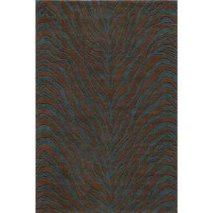   Rugs DECO DC 16 TEAL BLUE Rectangle 5.00 x 8.00 Area Rug Home