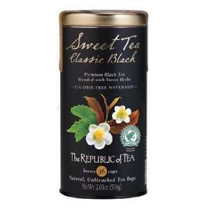 The Republic of Tea, Sweet Tea Classic Black, 36 Count  