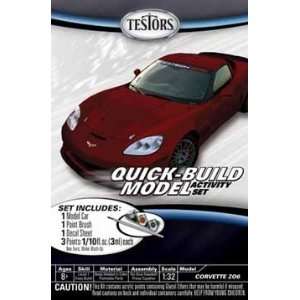  1/32 Quick Build Corvette Z06 Toys & Games