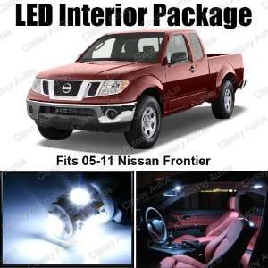  Nissan Frontier White Interior LED Package (5 Pieces 