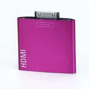  Dock Connector to HDMI Mini USB Adapter for iPad / iPhone 4 / iPod 