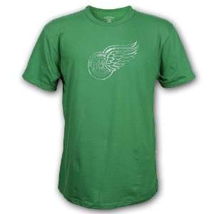  Detroit Red Wings Larkin St. Patricks T shirt Sports 