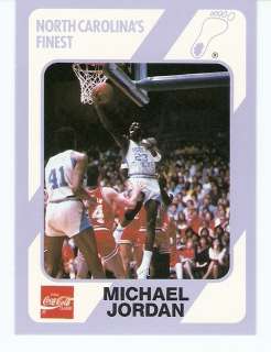 1989 Michael Jordan North Carolina Tar Heels card #14  