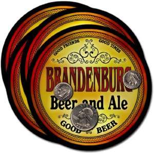  Brandenburg, KY Beer & Ale Coasters   4pk 