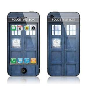  Apple iPhone 4/4S  Tardis Police Box   Protection Kit 