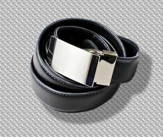 New Giorgio Mens Leather Belt 9 Styles Faux Skins Black Brown 