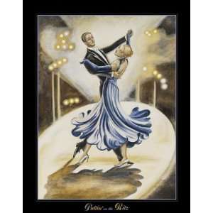  2 Ballroom Dancing Posters Tango Salsa Dance Prints Patio 