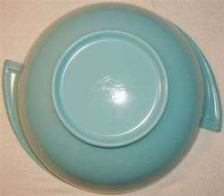 BOONTON MELMAC Turquoise Divided Serving Bowl RETRO 60s  