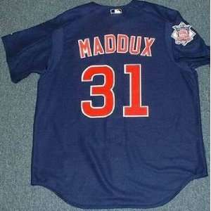  GREG MADDUX Chicago Cubs Majestic AUTHENTIC BP Jersey 