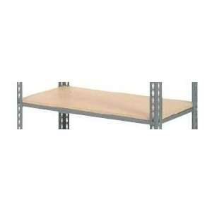  Nexel 36W x 12D Wood Deck Rivet Lock Shelf