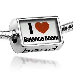  Beads I Love Balance Beam   Pandora Charm & Bracelet 