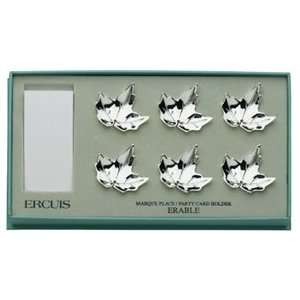  Ercuis Maple Set of Six Maple Place Card Holders 