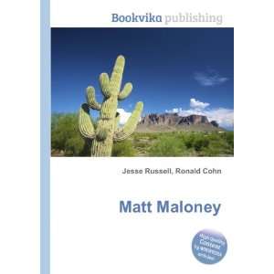  Matt Maloney Ronald Cohn Jesse Russell Books