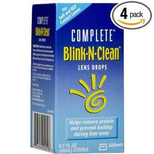  Complete Blink N Clean Lens Drops, 0.7 Fluid Ounce (Pack 