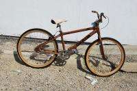 NEW SE Racing OM Flyer BMX wood grain single speed Bike Bicycle  