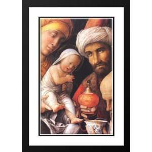 Mantegna, Andrea 28x40 Framed and Double Matted Adoration of the Magi 