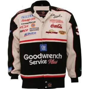  Dale Earnhardt #3 GM White Cotton Twill Jacket