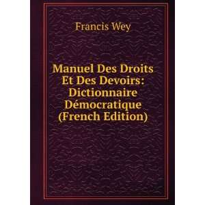  Manuel Des Droits Et Des Devoirs Dictionnaire DÃ 