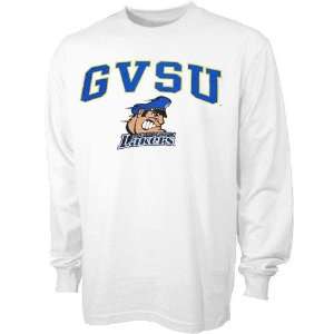  Grand Valley State Lakers Youth White Bare Essentials Long 