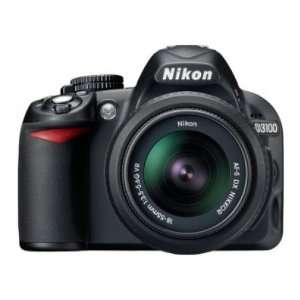  Nikon D3100 with 18 55mm & 55 200mm VR Lens Camera 