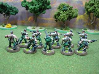 Warhammer 40K DPS painted Imperial Guard Catachan Jungle Fighters 