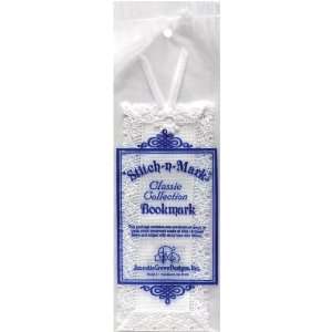 Lace Book Mark 3X8 White 