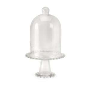  Classic Glass Cake Plate with Dome Cloche
