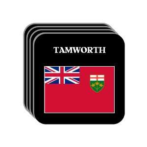  Ontario   TAMWORTH Set of 4 Mini Mousepad Coasters 