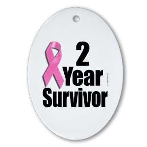  Breast Cancer Survivor D1 Health Oval Ornament by 