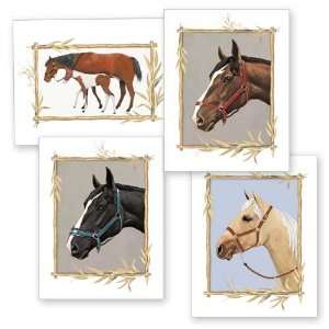  Mary Lake Thompson Ltd. Horse Gift Card Set of 8 Kitchen 