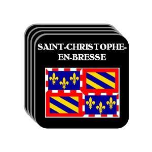   CHRISTOPHE EN BRESSE Set of 4 Mini Mousepad Coasters 