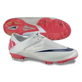 Nike Mercurial Glider FG Soccer SHOES 2011 GREY/PINK  