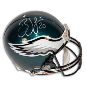  Brian Dawkins Signed Eagles Full Size Authentic Helmet 